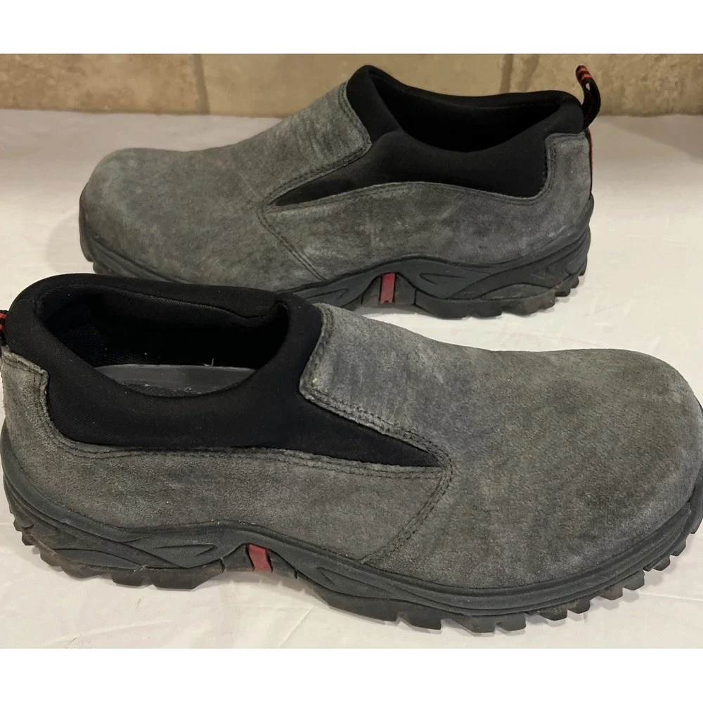 Bass Stalagmite QMP3 Shoes Mens Slip On Leather Suede‎ Moc Size 10